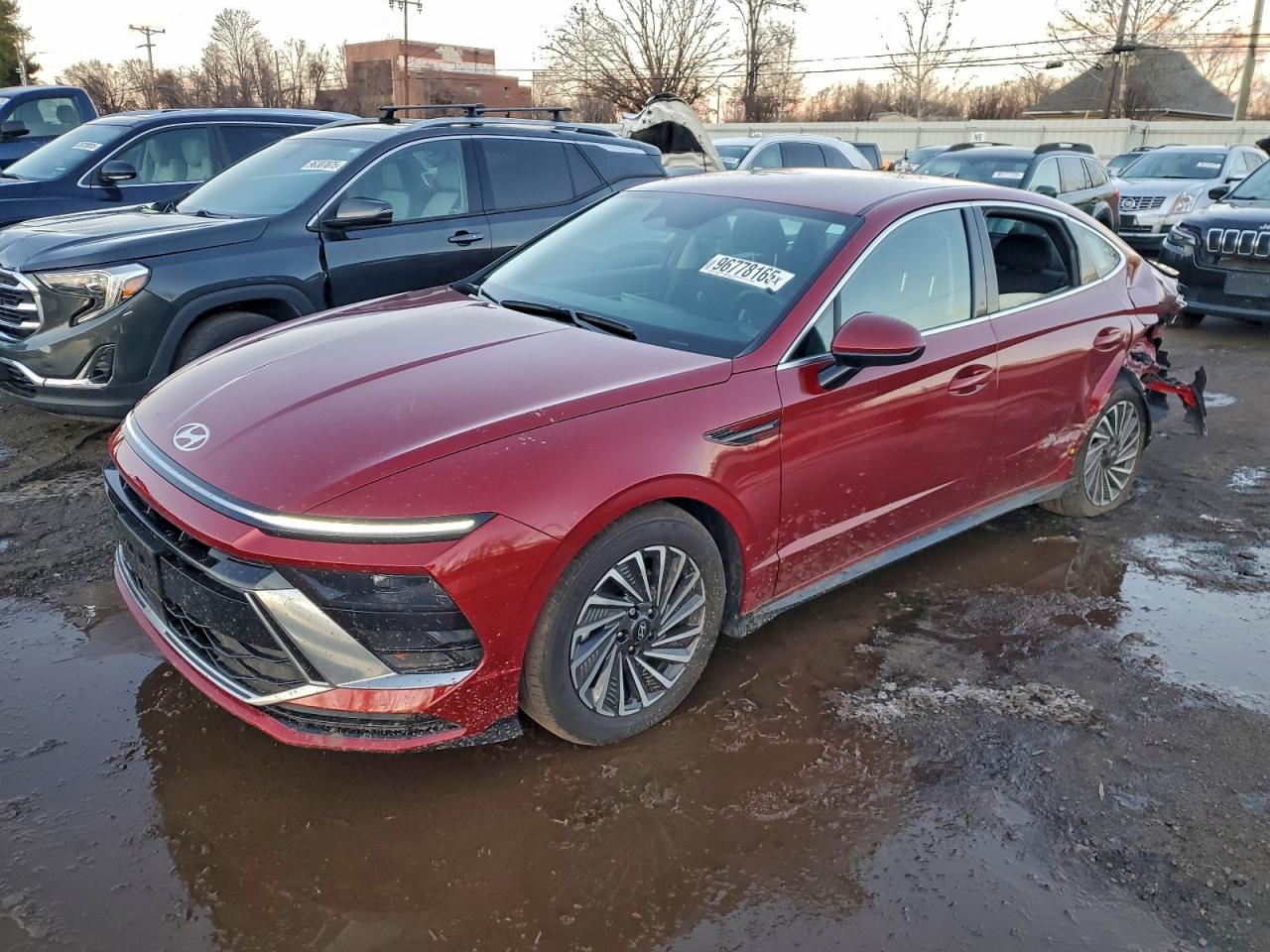 2024 HYUNDAI SONATA HYBRID — REAR END damage — photo 1
