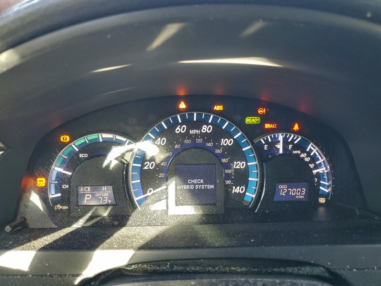 2013 TOYOTA CAMRY HYBRID photo 9