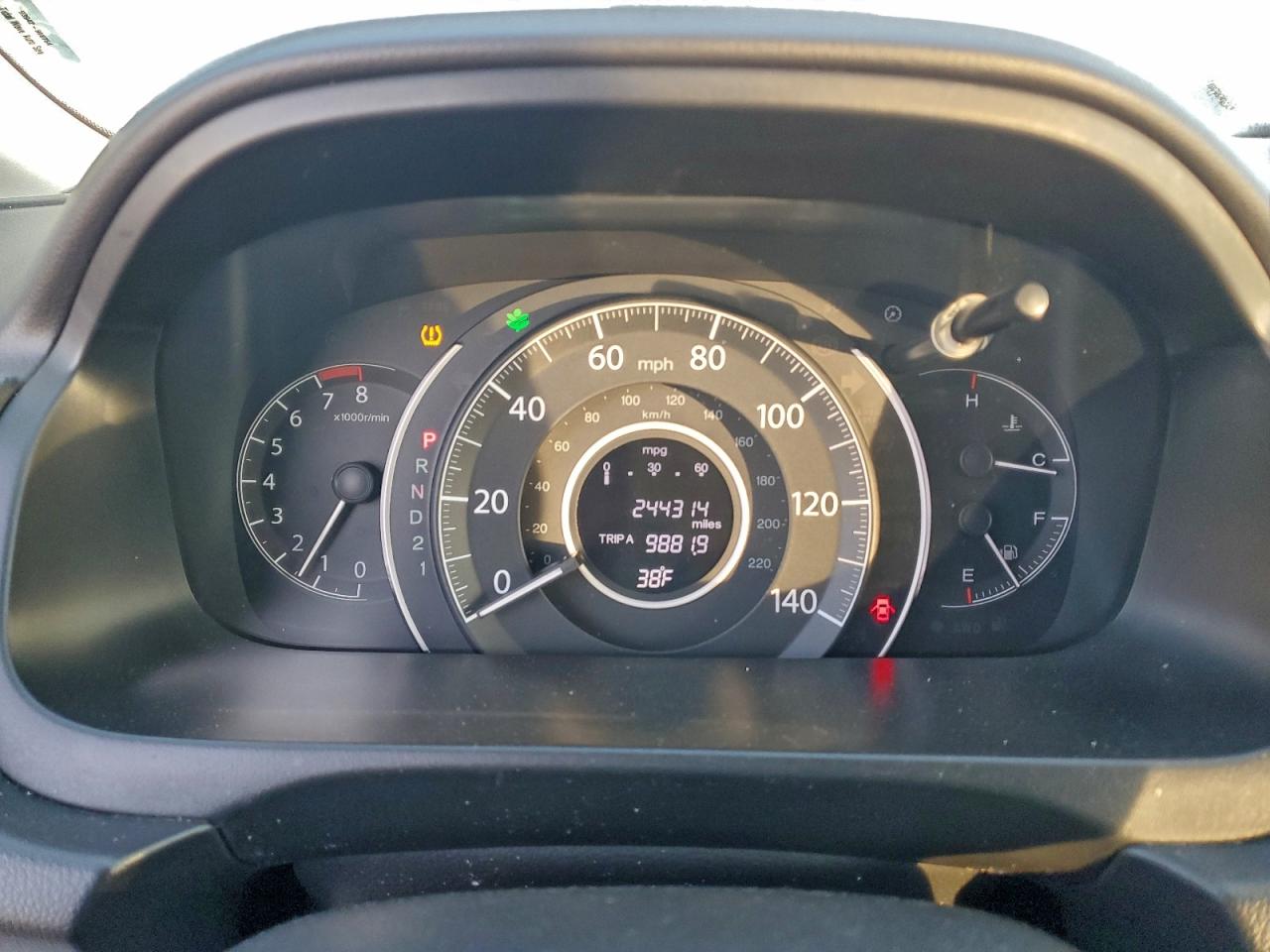 2012 HONDA CR-V EX photo 9