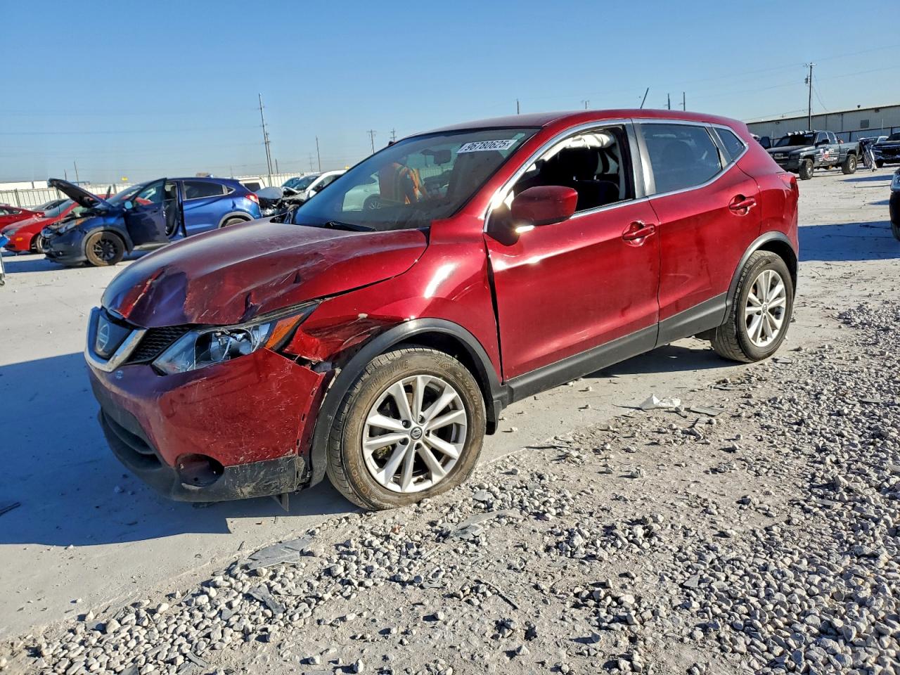 2019 NISSAN ROGUE SPORT S — FRONT END damage — photo 1