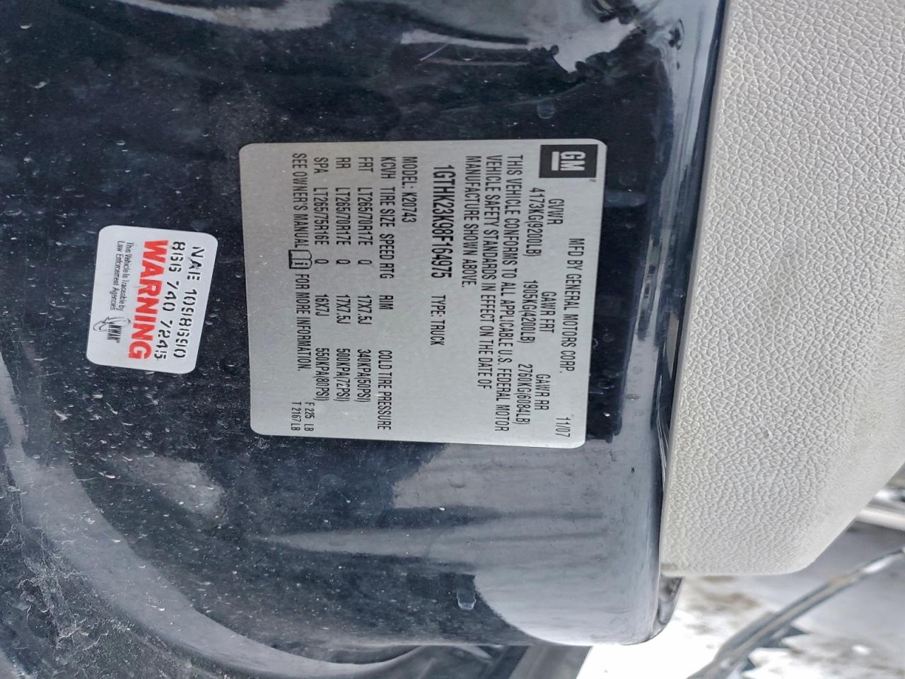 2008 GMC SIERRA K2500 HEAVY DUTY photo 12