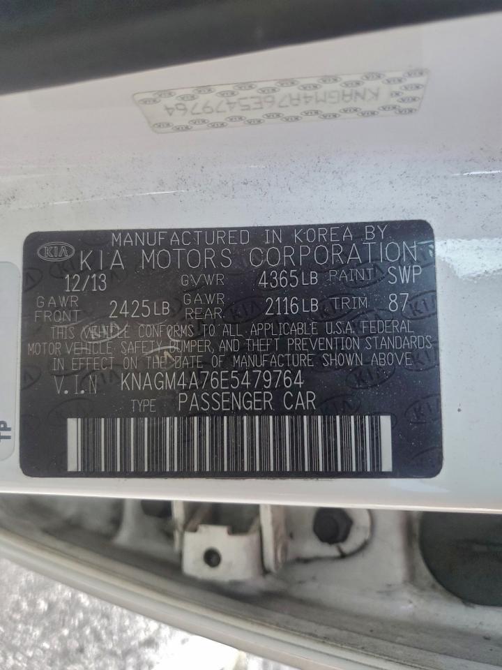 2014 KIA OPTIMA LX photo 13