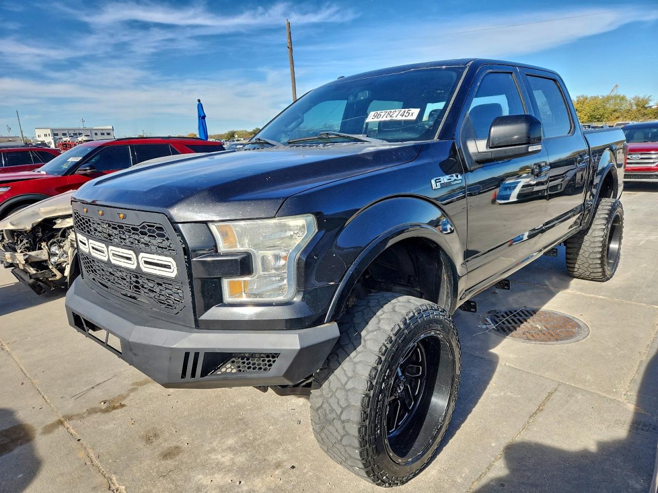 2015 FORD F150 SUPERCREW — REAR END damage — photo 1