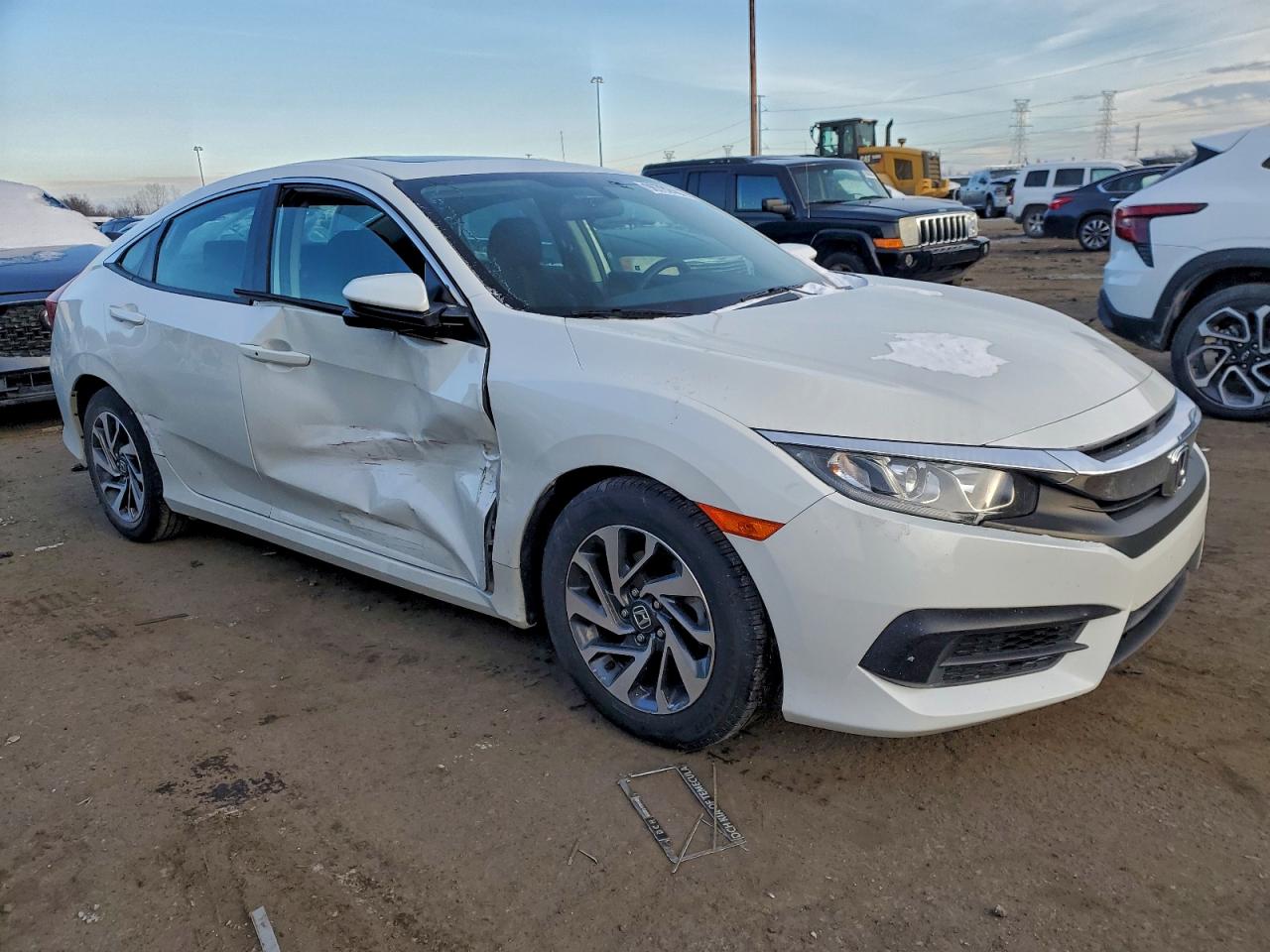 2017 HONDA CIVIC EX photo 4