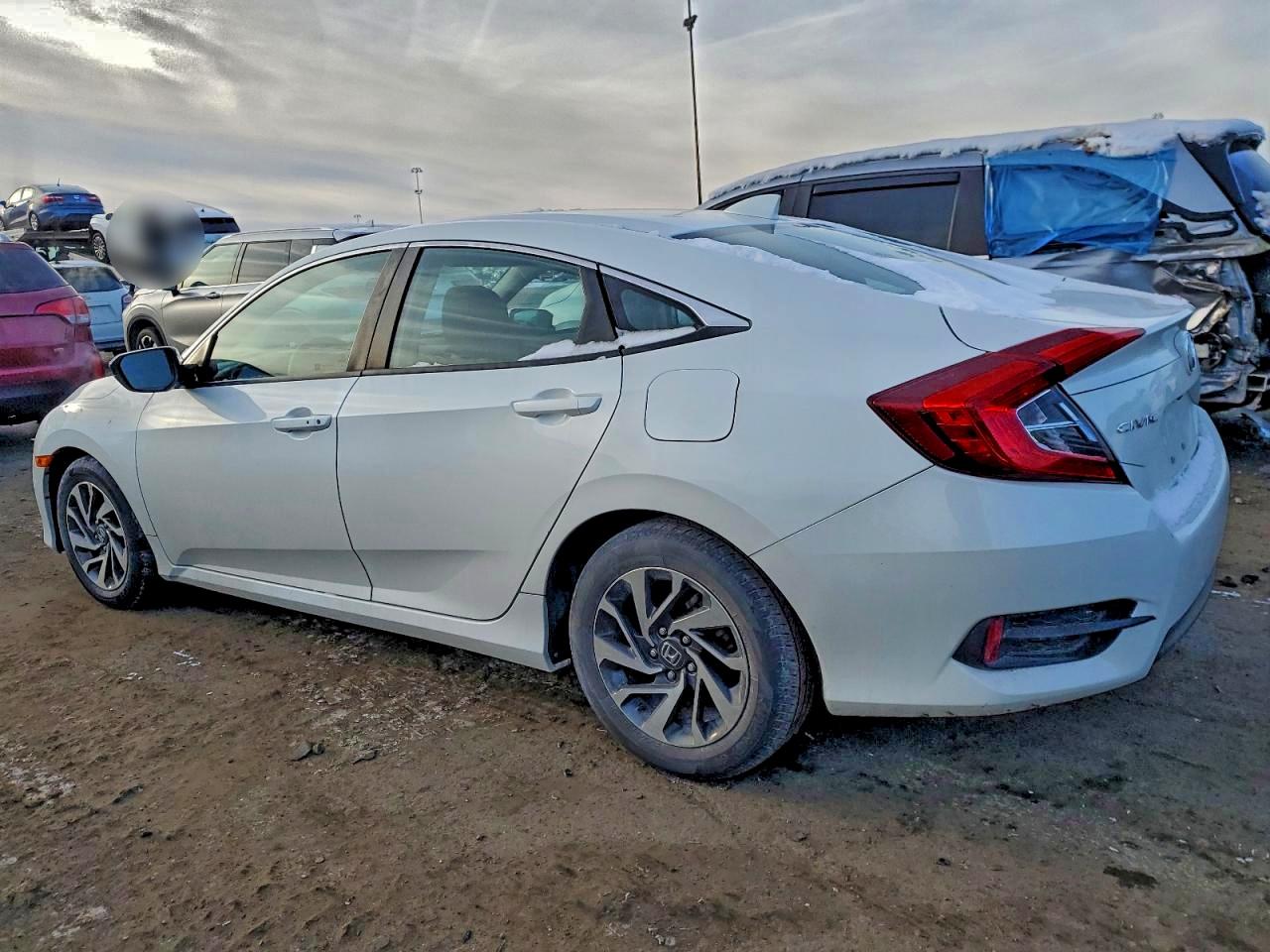 2017 HONDA CIVIC EX photo 2