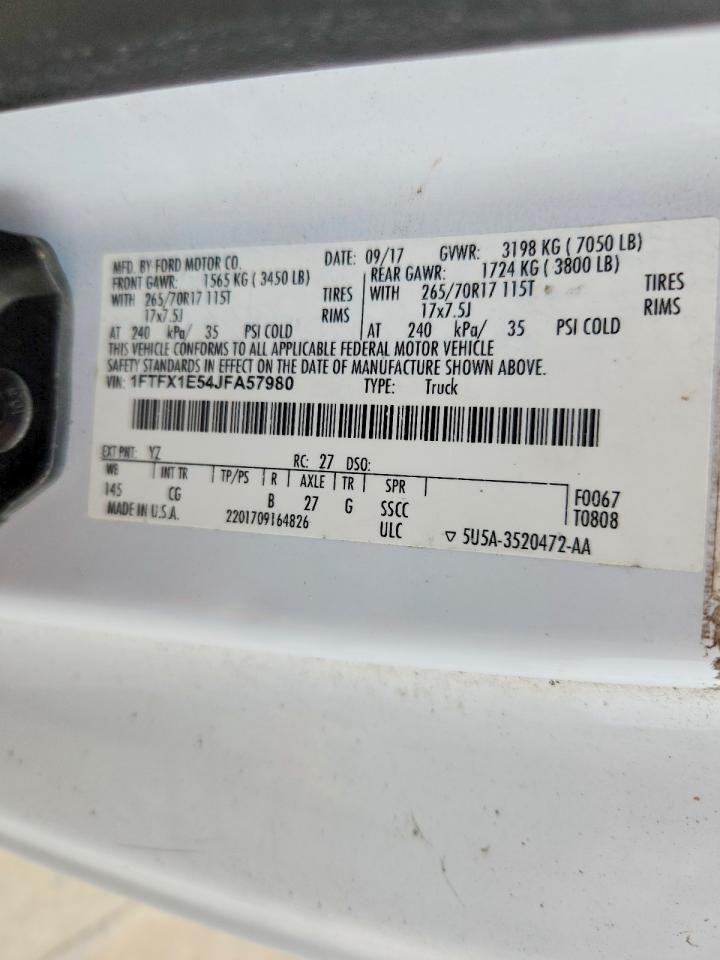 2018 FORD F150 SUPER CAB photo 12