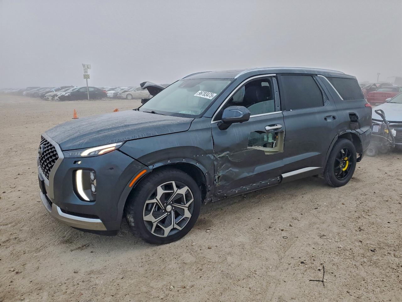 2022 HYUNDAI PALISADE CALLIGRAPHY — SIDE damage — photo 1