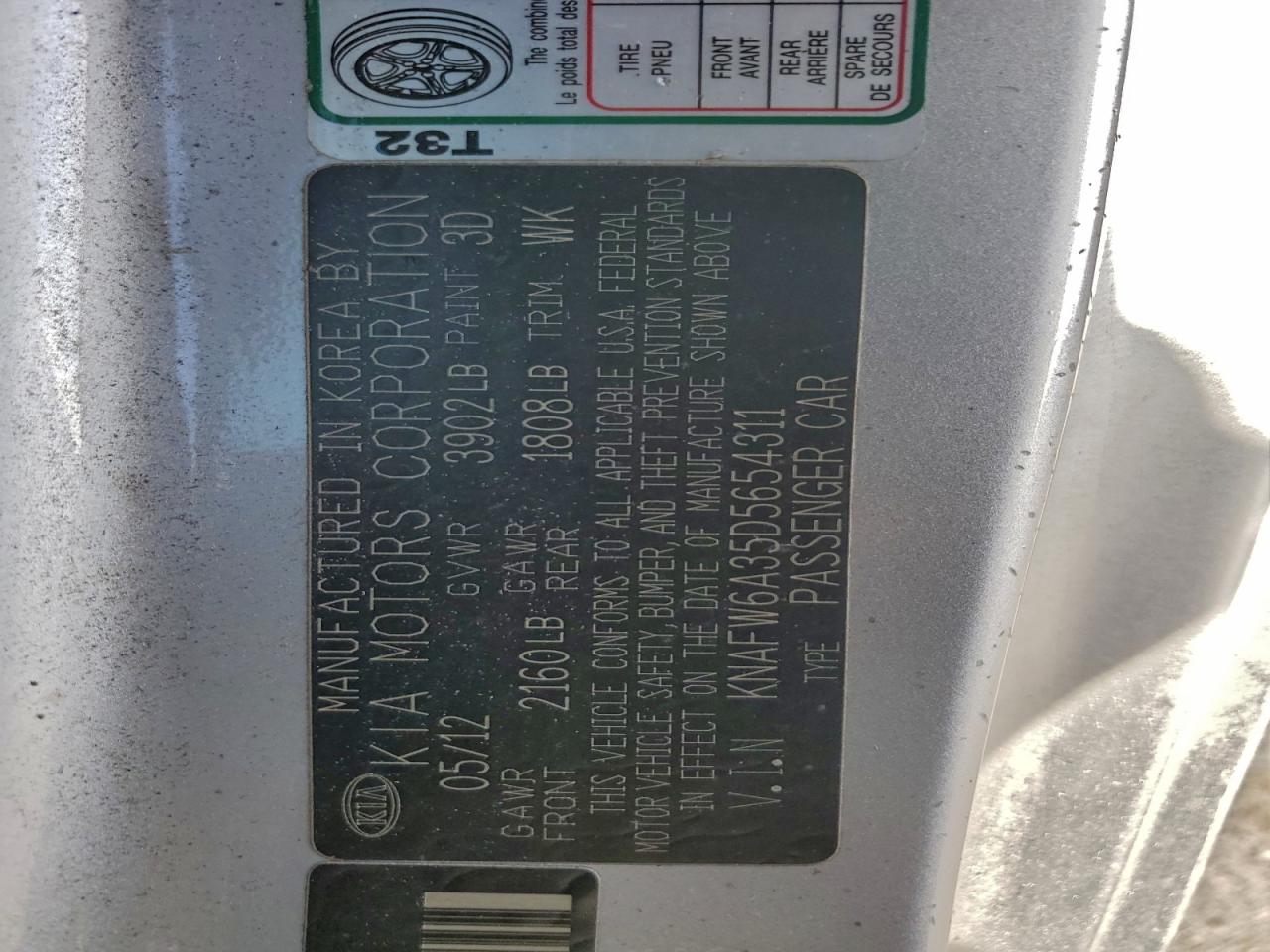 2013 KIA FORTE SX photo 34