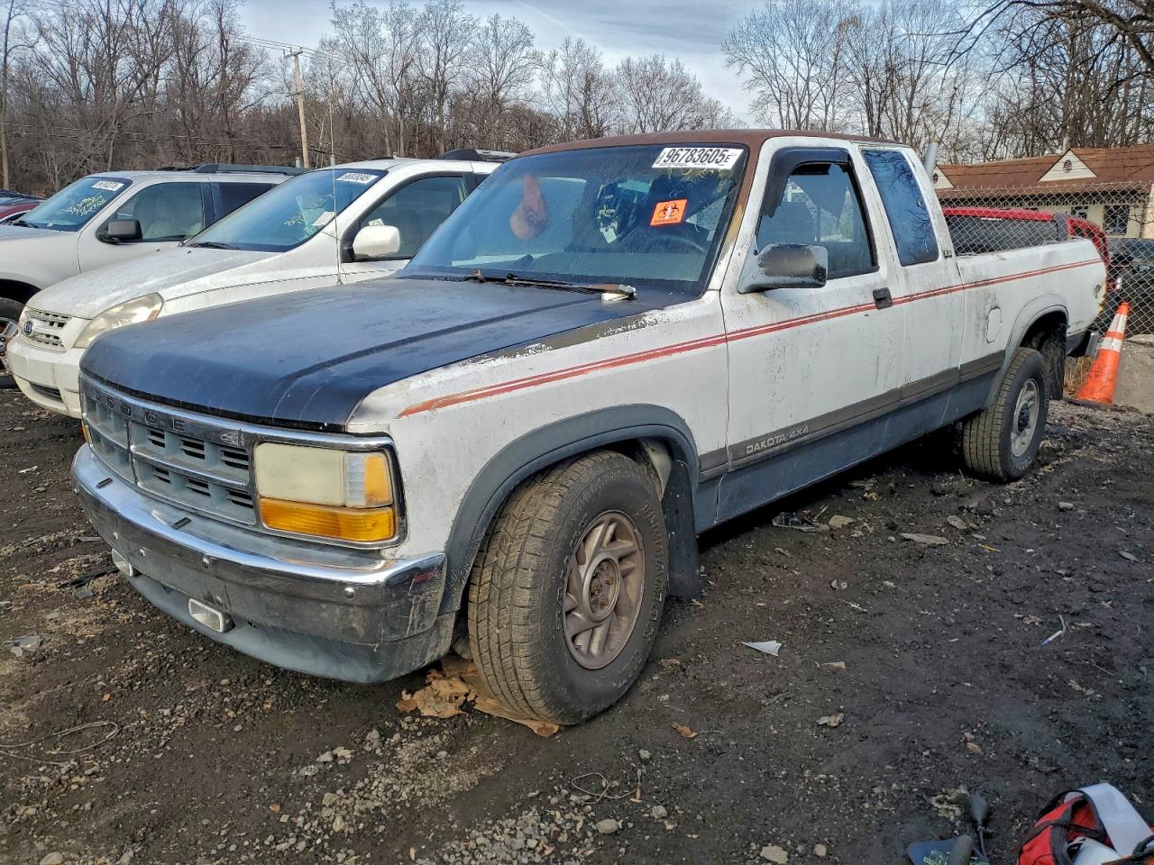 1993 DODGE DAKOTA — REAR END damage — photo 1