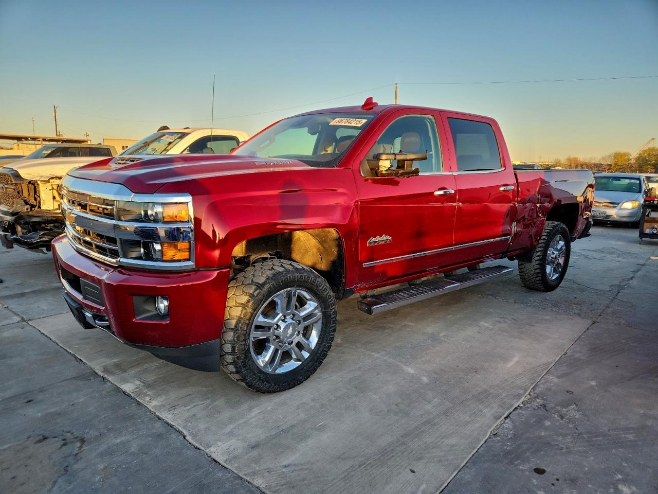2018 CHEVROLET SILVERADO K2500 HIGH COUNTRY — SIDE damage — photo 1