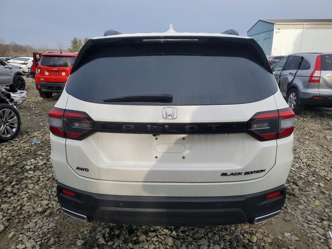 2025 HONDA PILOT BLACK photo 6