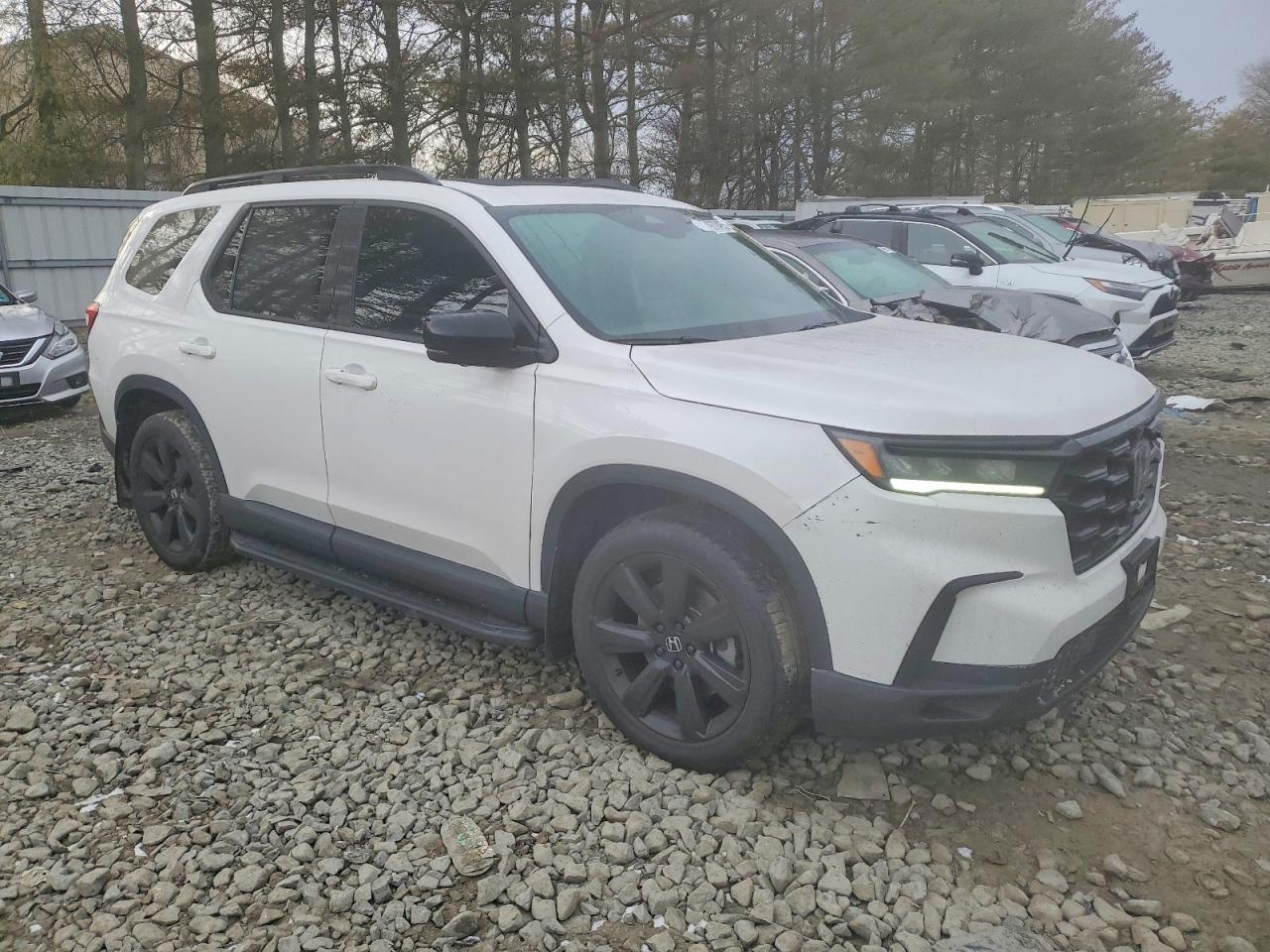 2025 HONDA PILOT BLACK photo 4