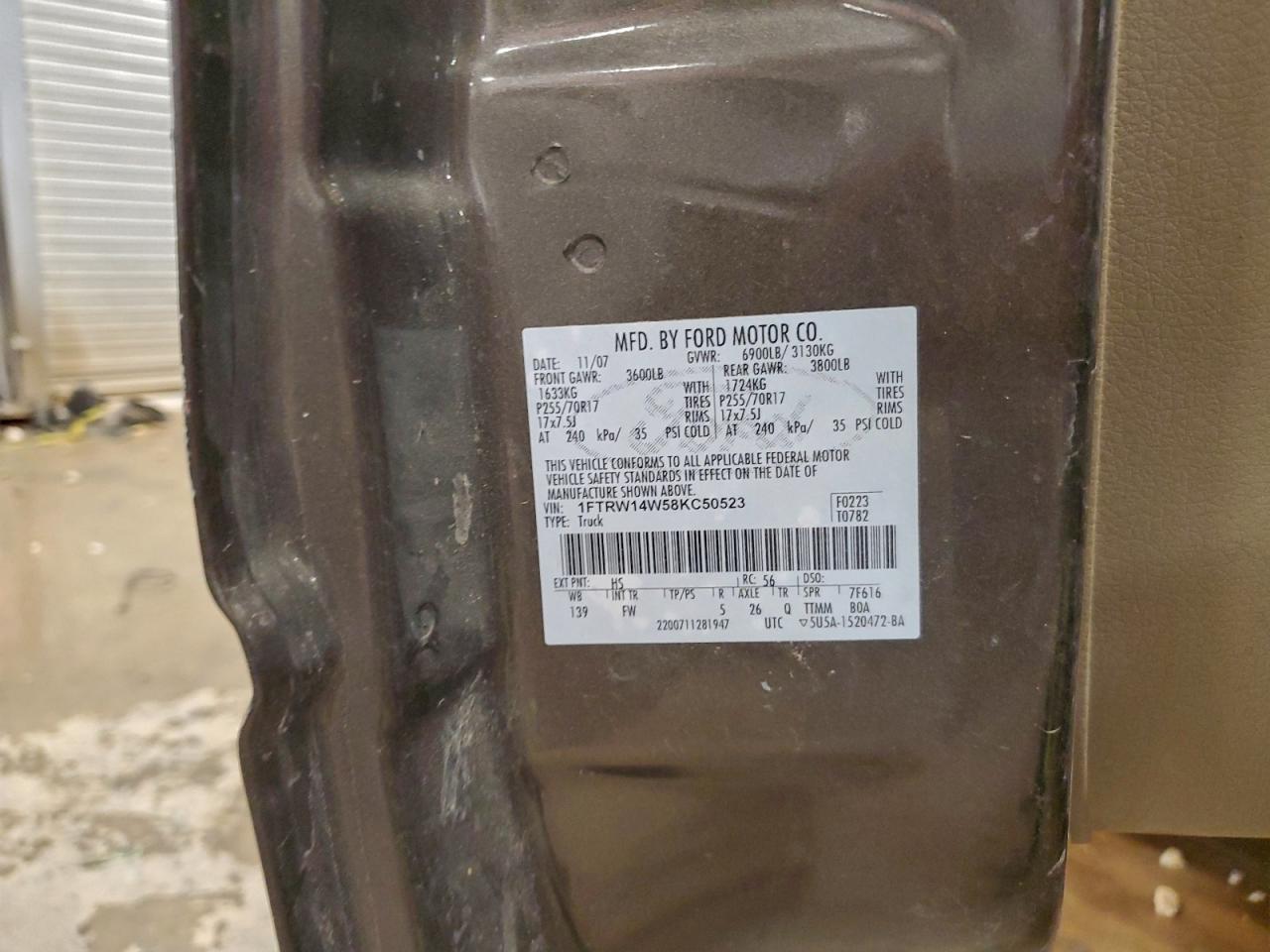 2008 FORD F150 SUPERCREW photo 25