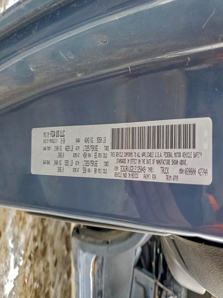 2020 RAM PROMASTER 3500 DELIVERY VAN photo 14