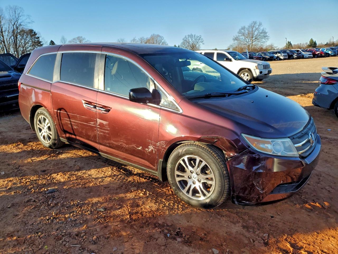 2012 HONDA ODYSSEY EXL photo 4