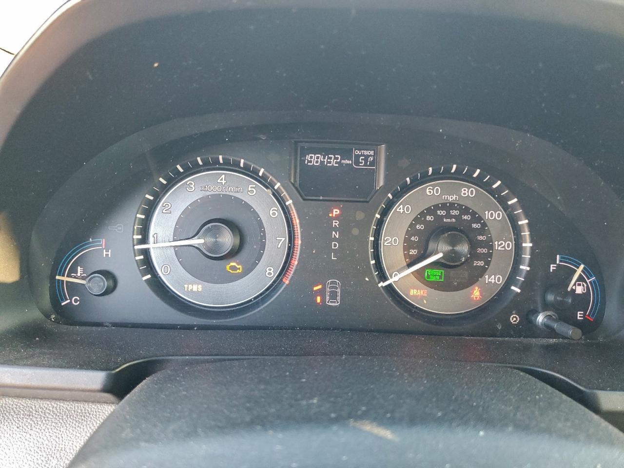 2012 HONDA ODYSSEY EXL photo 9