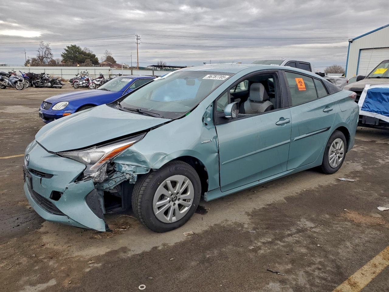 2016 TOYOTA PRIUS — BIOHAZARD/CHEMICAL damage — photo 1
