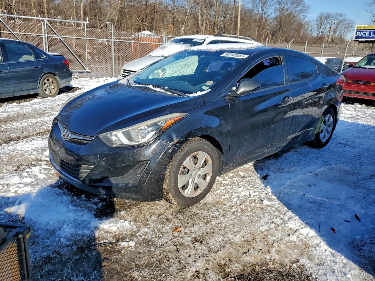 2016 HYUNDAI ELANTRA SE — VANDALISM damage — photo 1