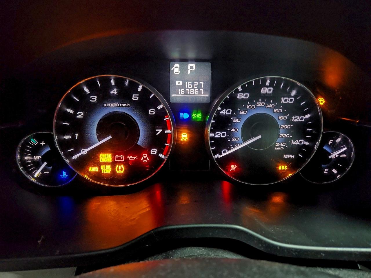 2011 SUBARU OUTBACK 2.5I photo 9