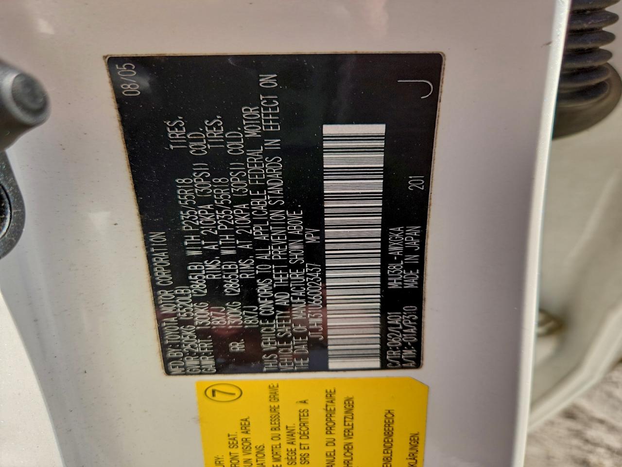 2006 LEXUS RX 400 photo 13