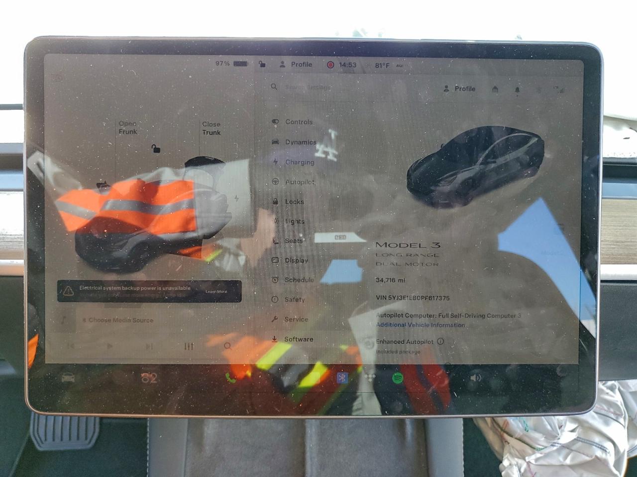 2023 TESLA MODEL 3 photo 9