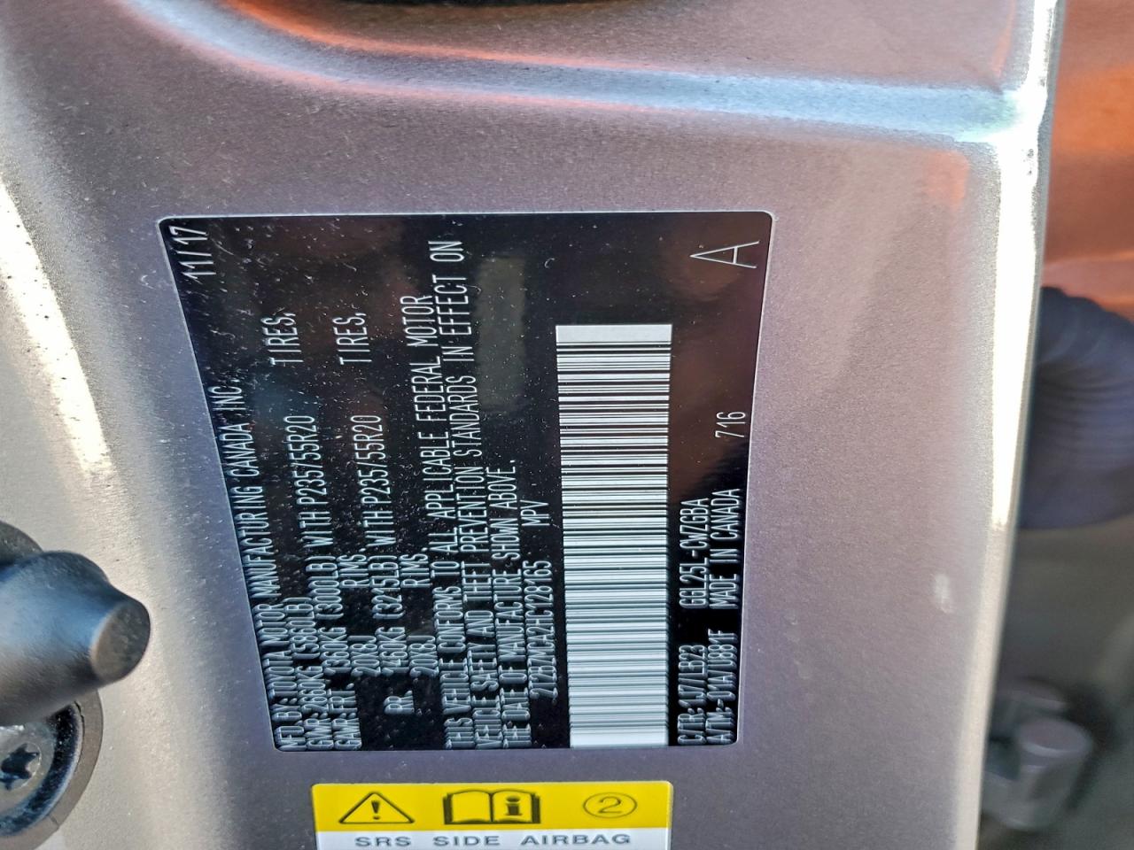 2017 LEXUS RX 350 BASE photo 14