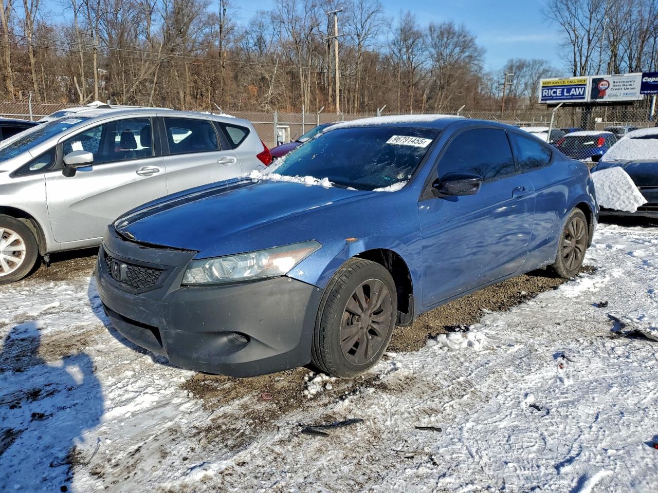 2008 HONDA ACCORD LX-S — SIDE damage — photo 1