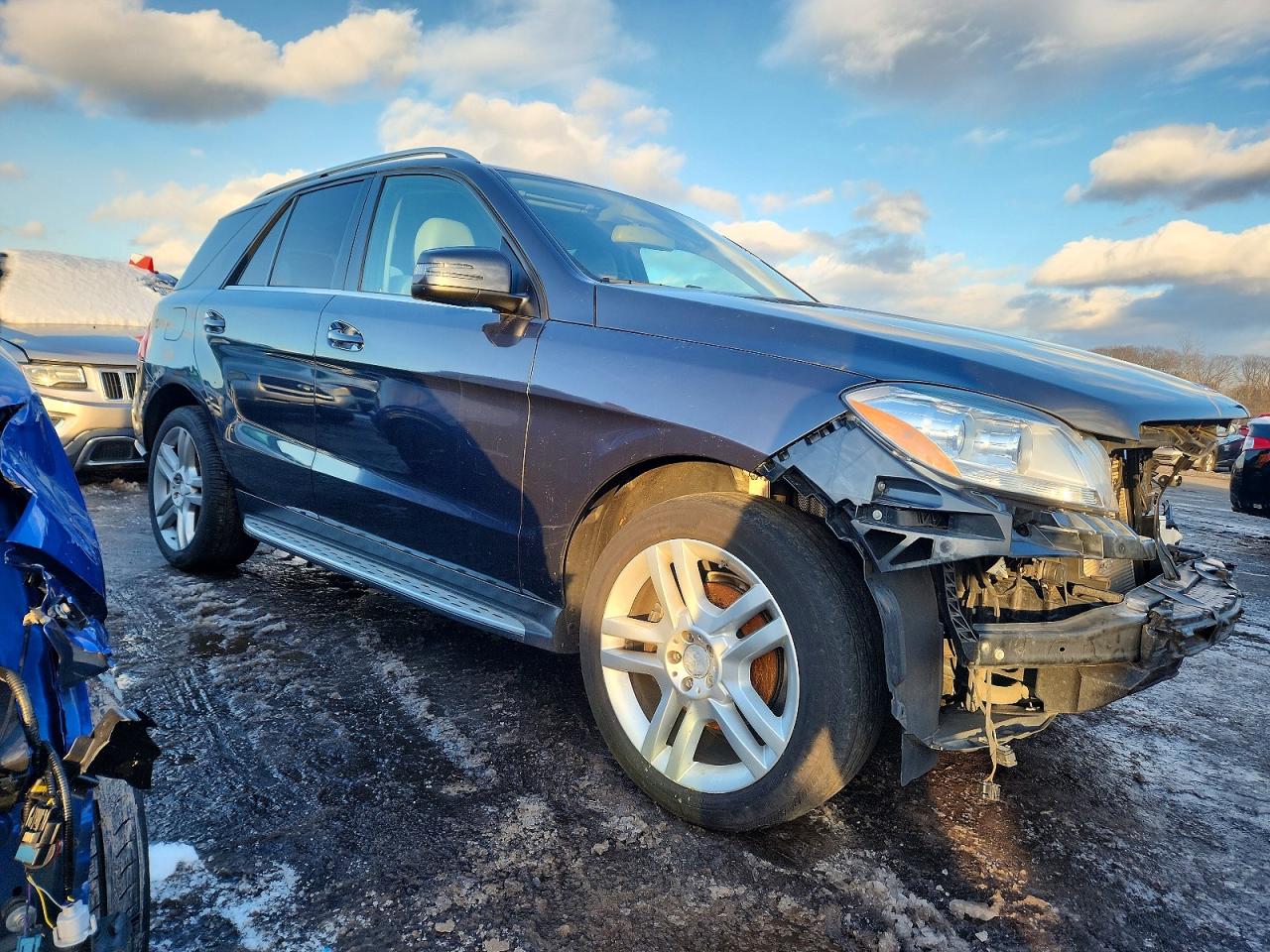 2015 MERCEDES-BENZ ML 350 4MATIC photo 4
