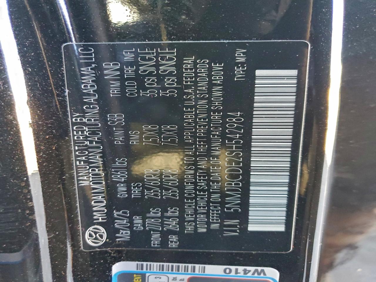 2025 HYUNDAI TUCSON SEL photo 13