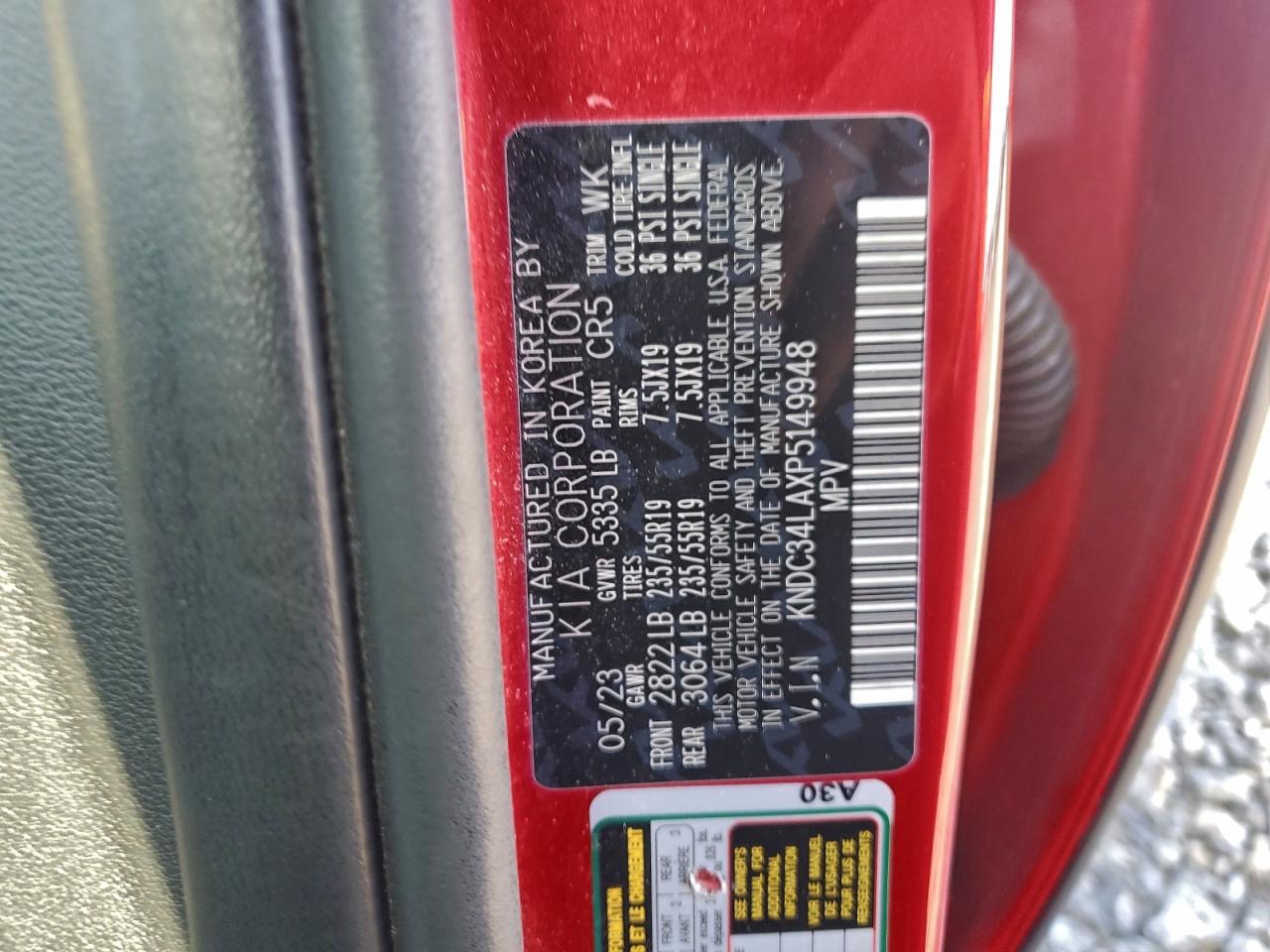2023 KIA EV6 LIGHT photo 14