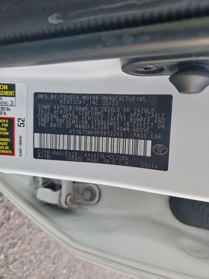 2023 TOYOTA CAMRY SE NIGHT SHADE photo 12