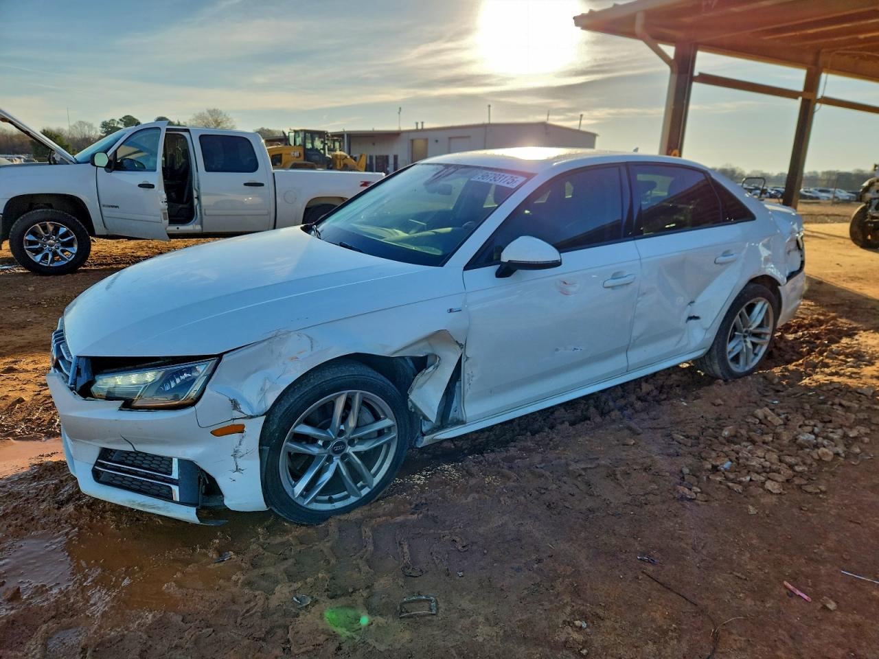 2017 AUDI A4 PREMIUM — FRONT END damage — photo 1