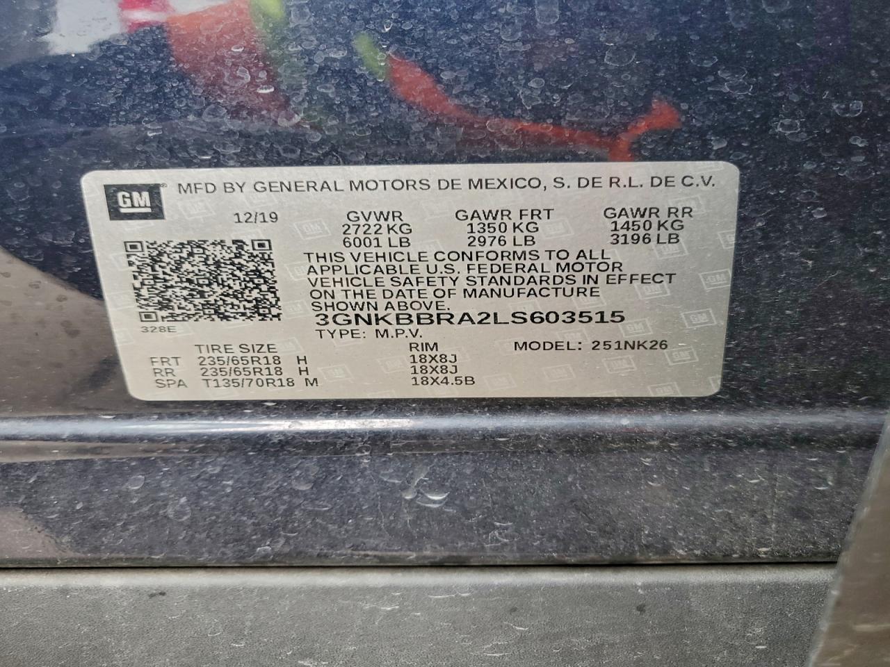 2020 CHEVROLET BLAZER 1LT photo 14
