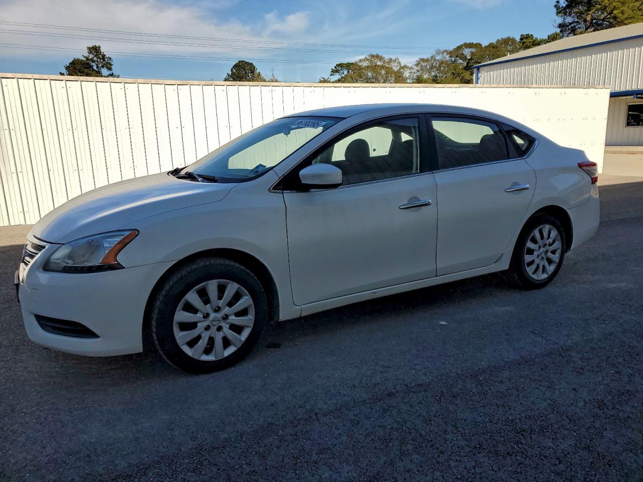 2014 NISSAN SENTRA S — FRONT END damage — photo 1