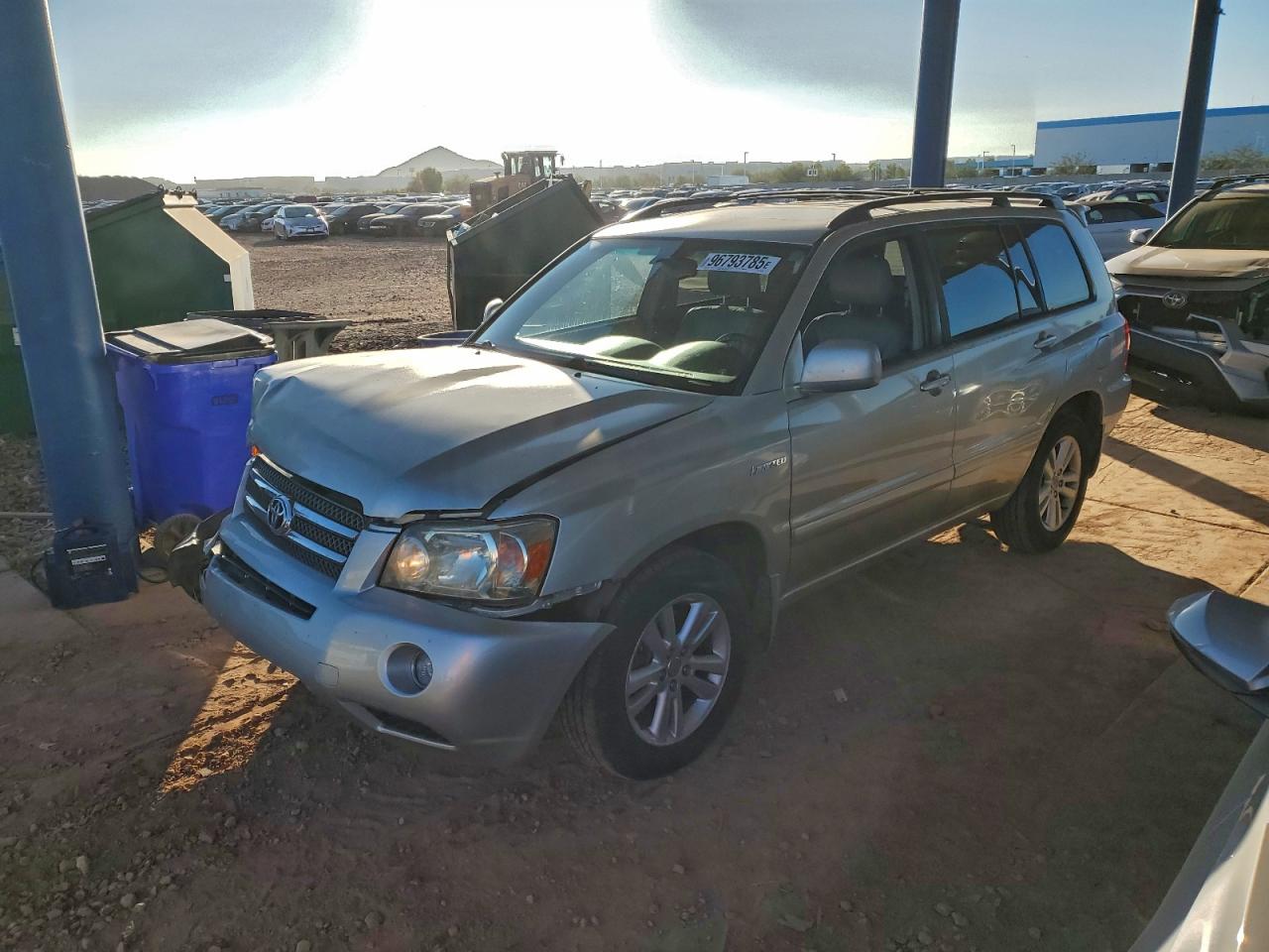2006 TOYOTA HIGHLANDER HYBRID — FRONT END damage — photo 1