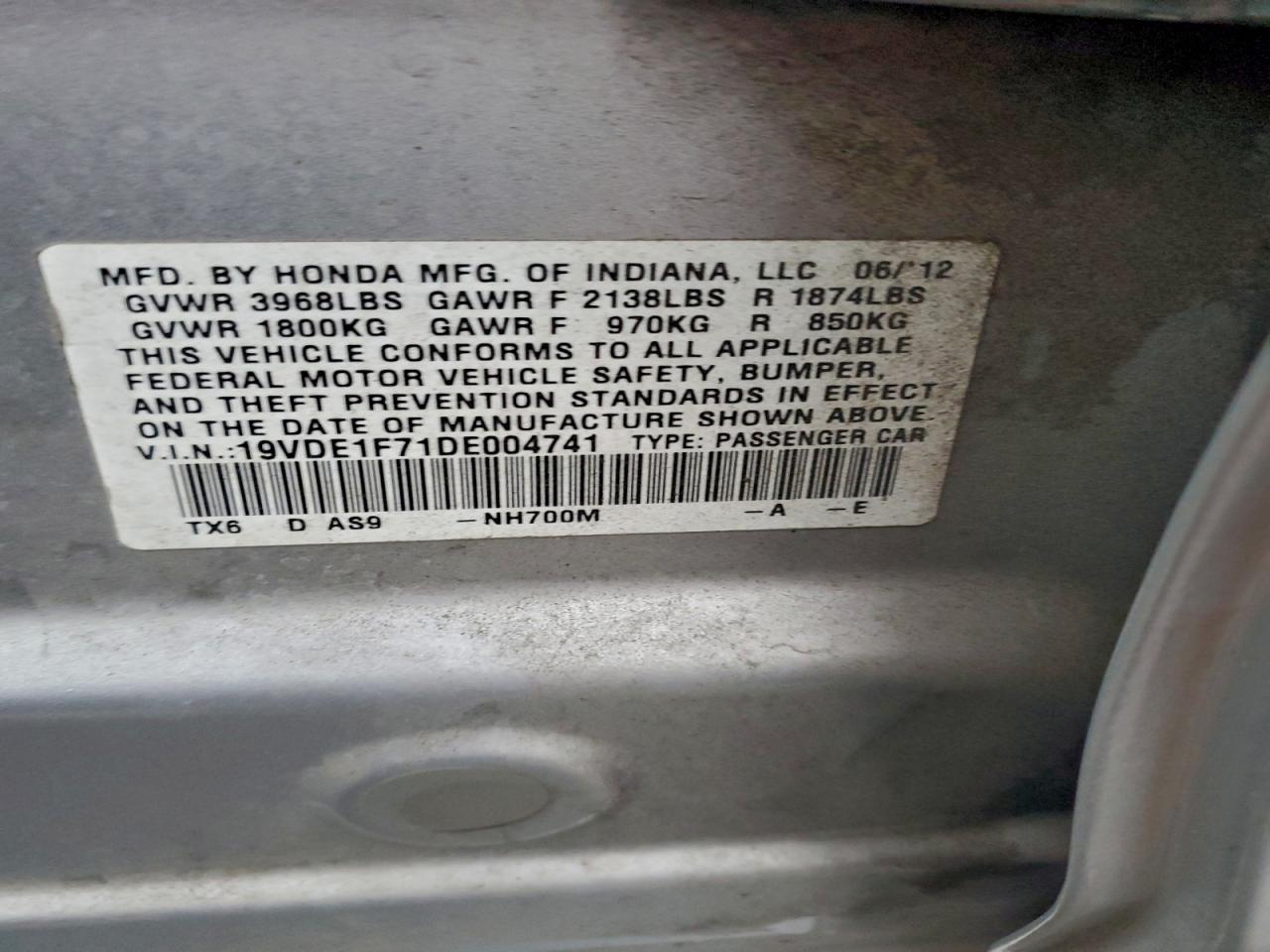 2013 ACURA ILX 20 TECH photo 12