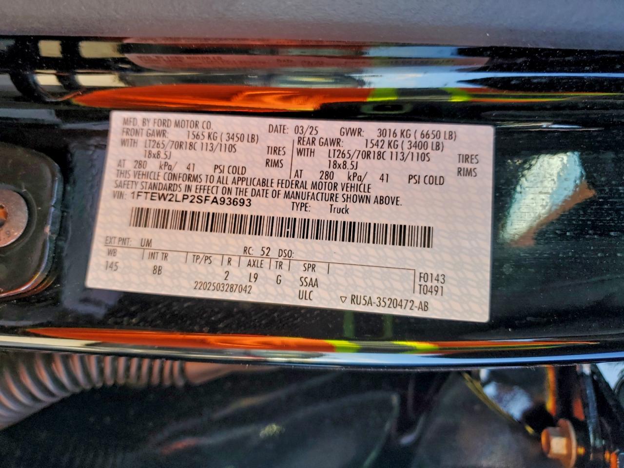2025 FORD F150 STX photo 12