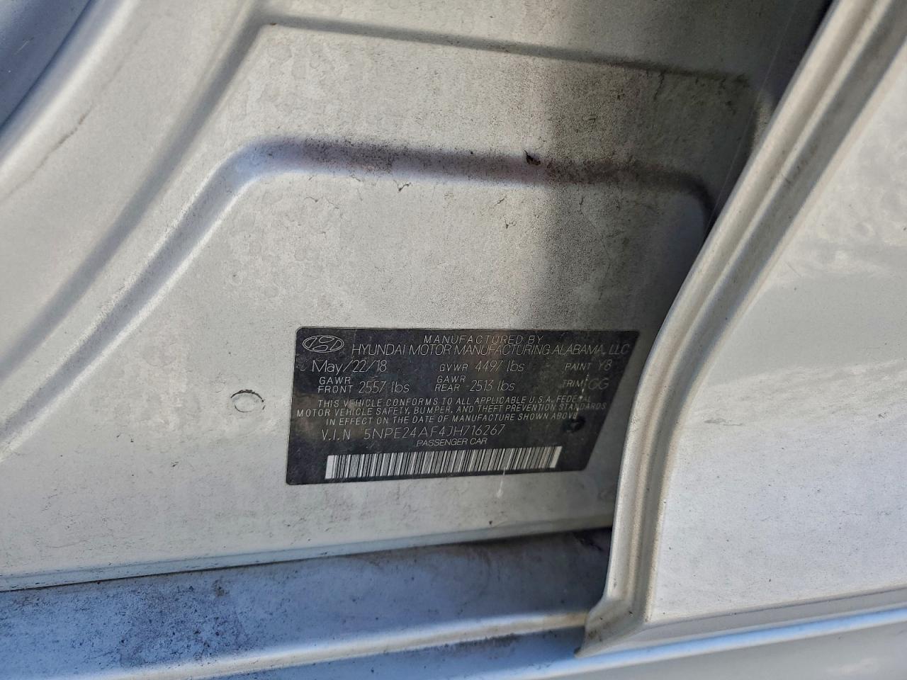 2018 HYUNDAI SONATA SE photo 12