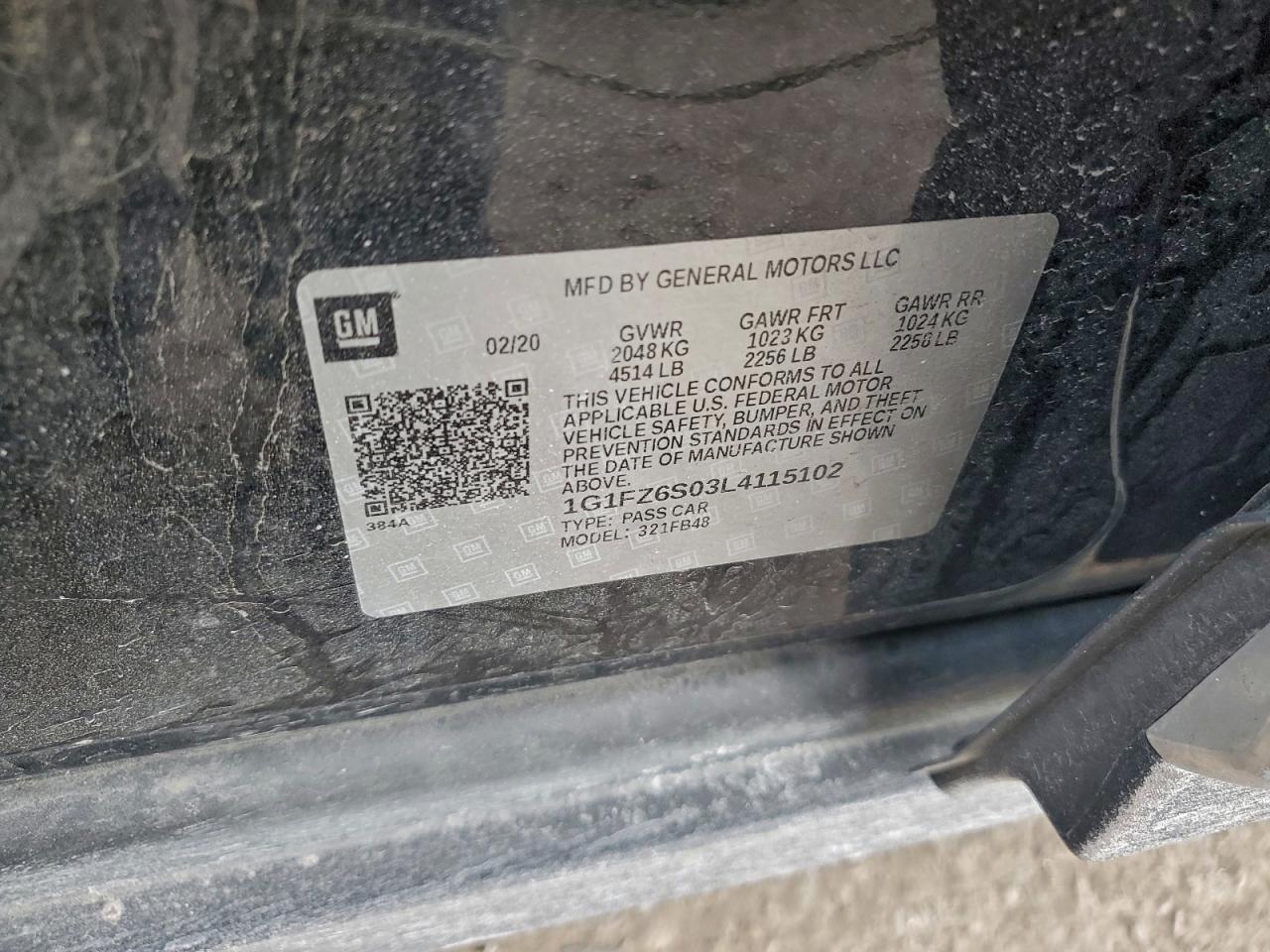 2020 CHEVROLET BOLT EV PREMIER photo 12