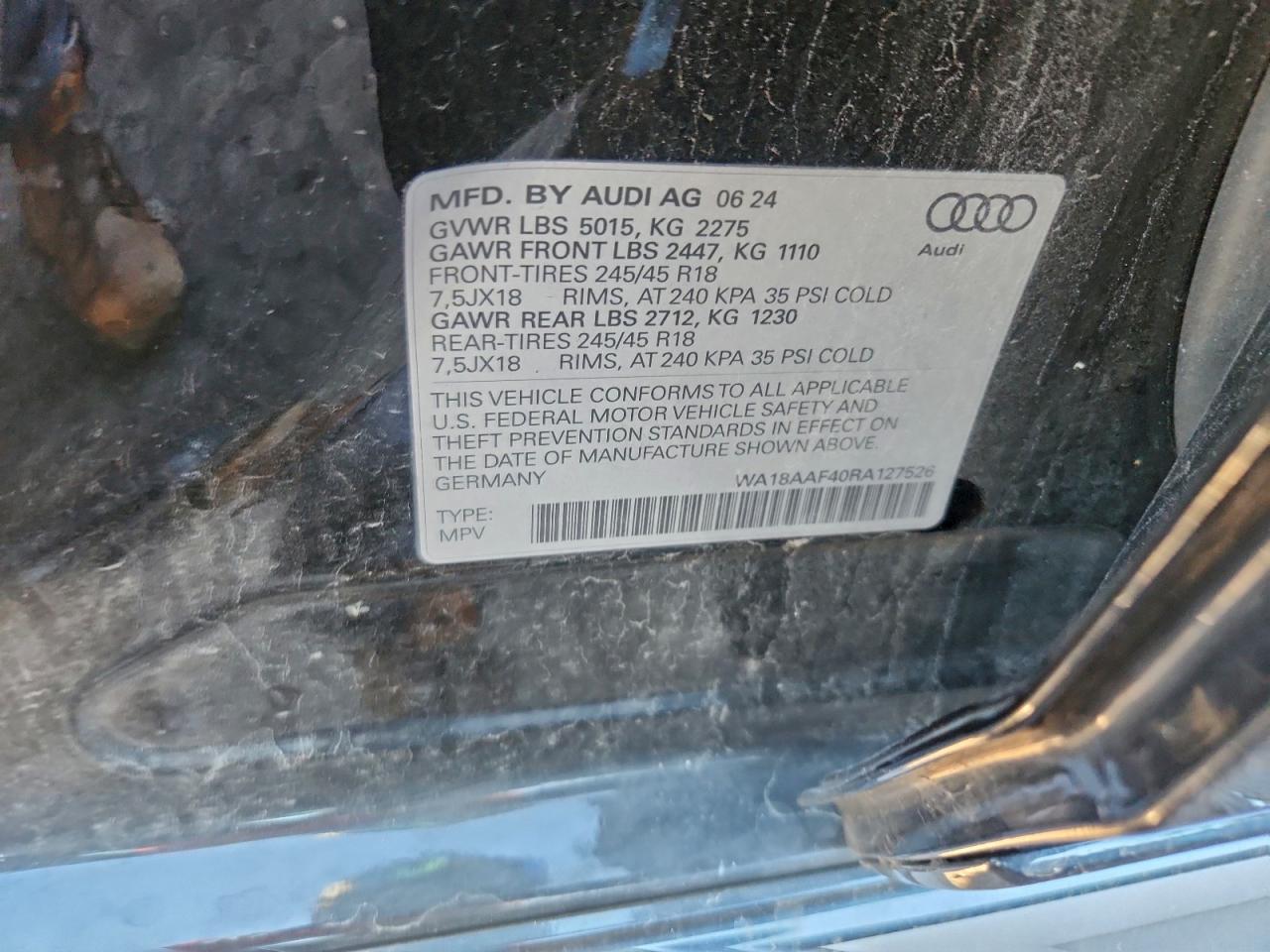 2024 AUDI A4 ALLROAD PREMIUM PLUS photo 13