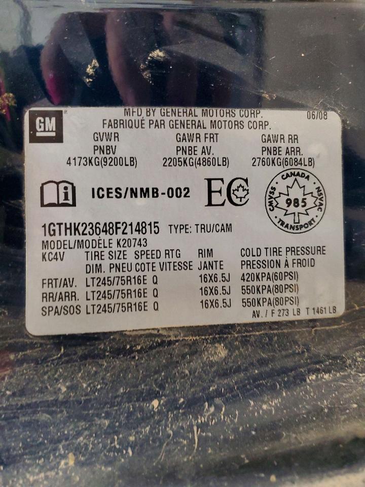 2008 GMC SIERRA K2500 HEAVY DUTY photo 13