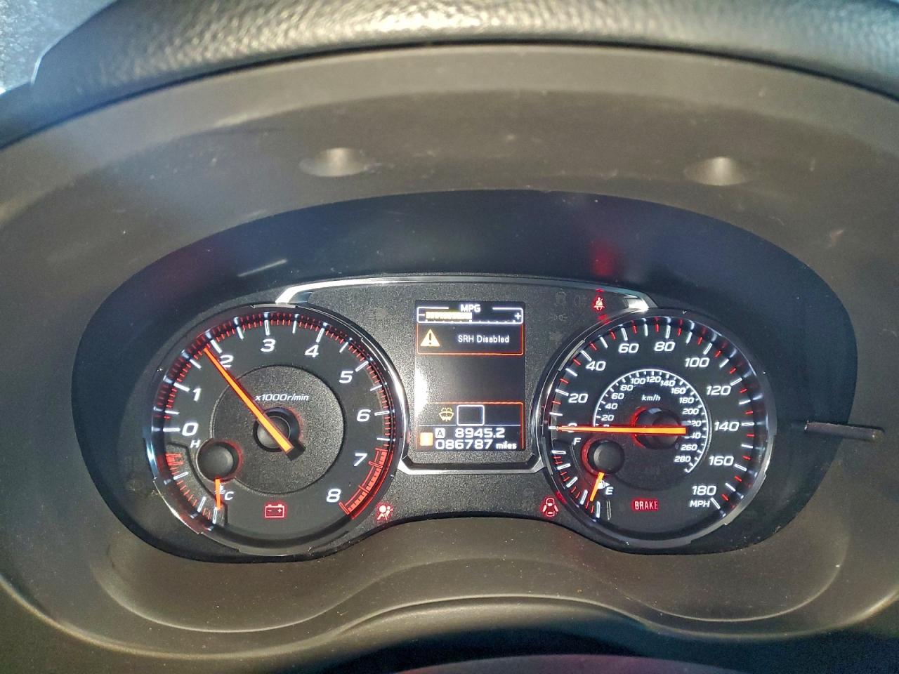 2019 SUBARU WRX PREMIUM photo 9
