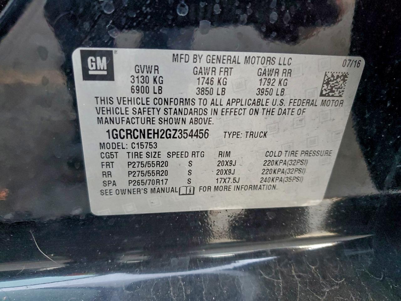 2016 CHEVROLET SILVERADO C1500 photo 23