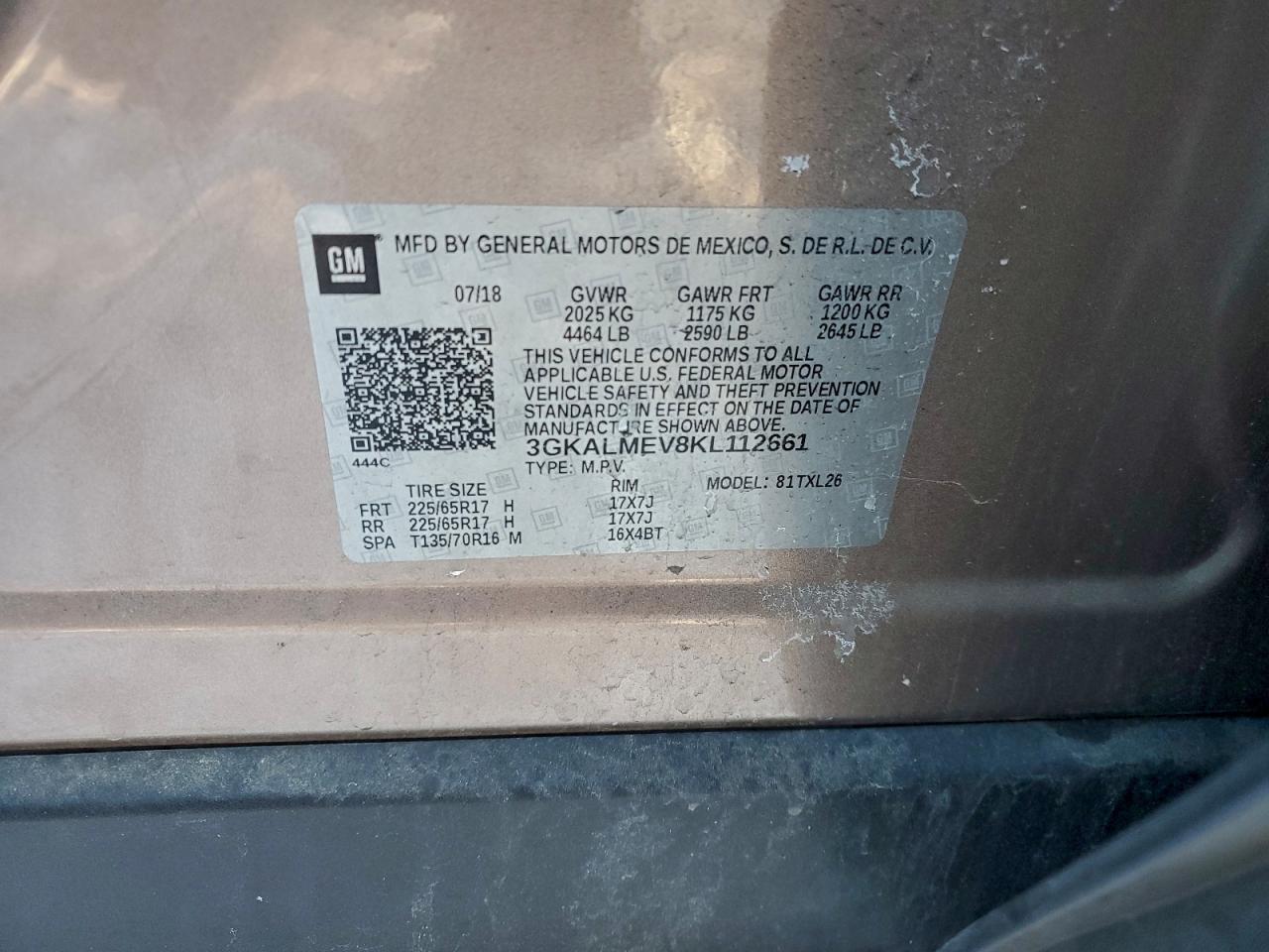 2019 GMC TERRAIN SLE photo 13