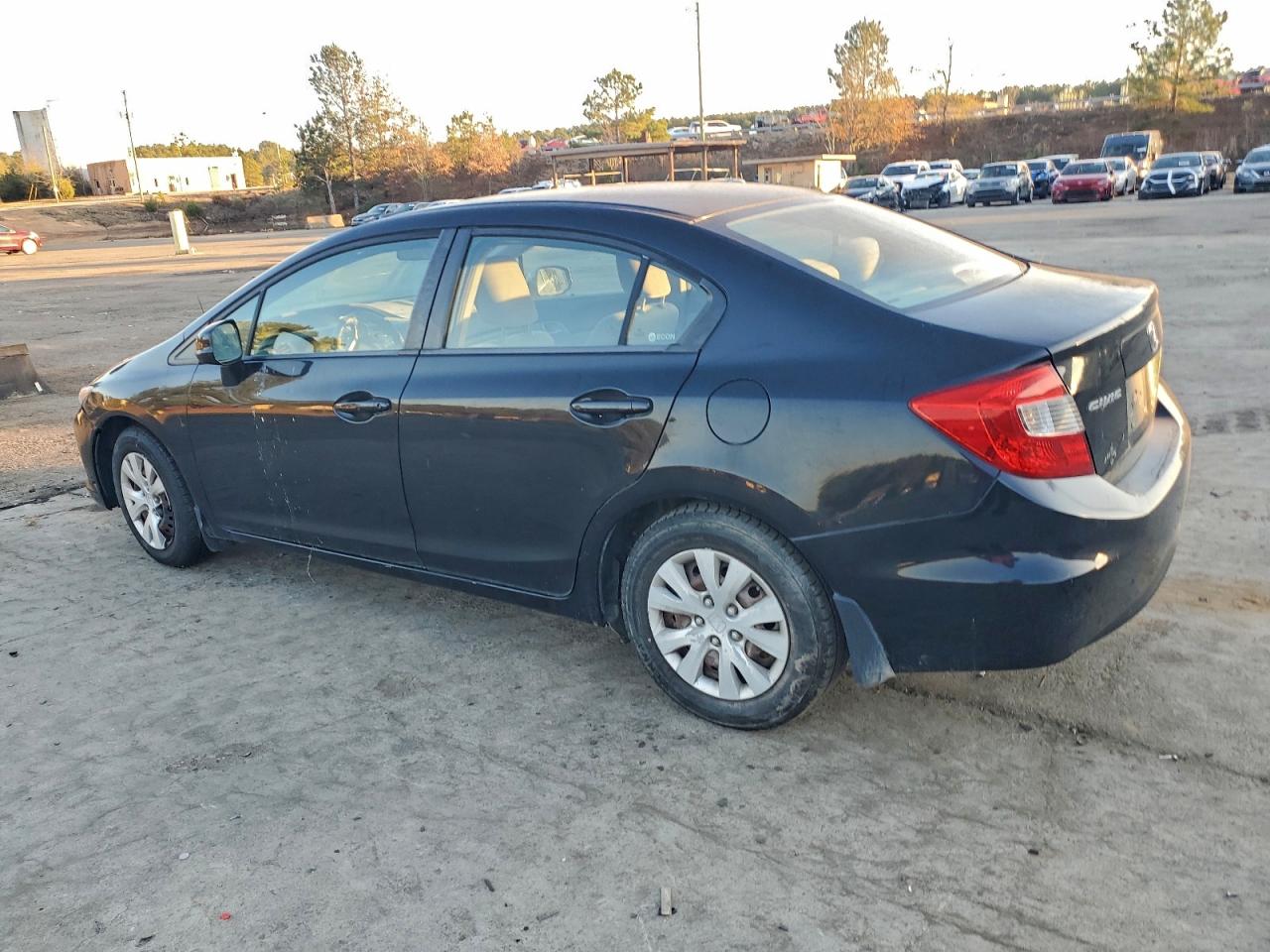 2012 HONDA CIVIC LX photo 2