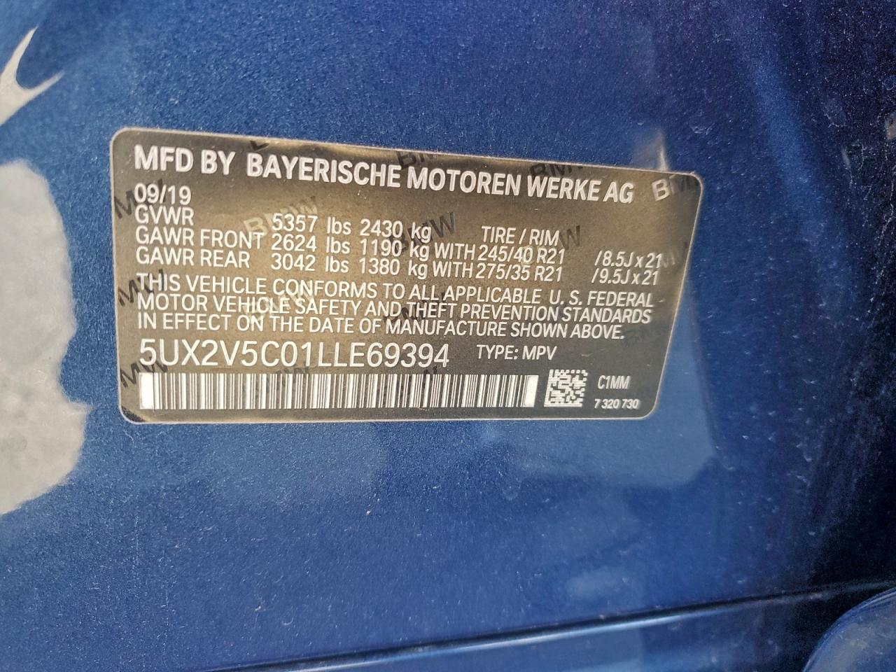 2020 BMW X4 XDRIVEM40I photo 14
