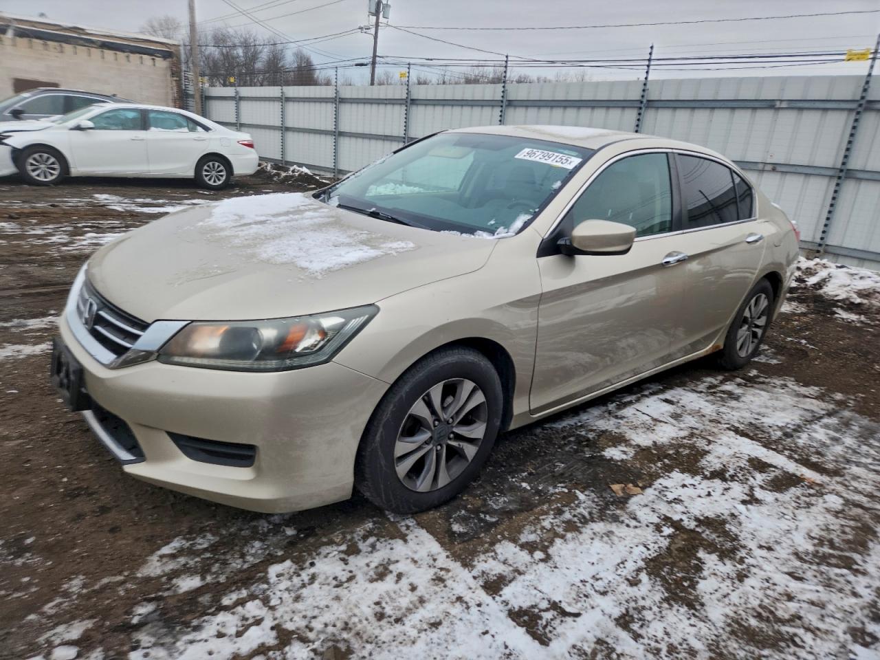 2014 HONDA ACCORD LX — FRONT END damage — photo 1