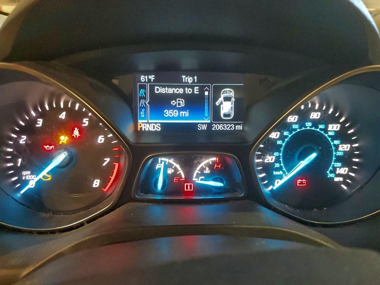 2015 FORD ESCAPE TITANIUM photo 9