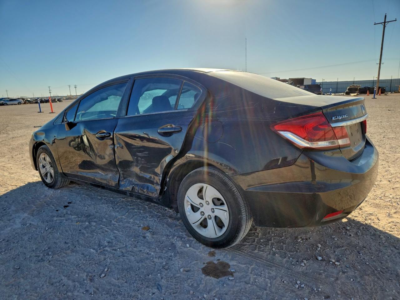 2014 HONDA CIVIC LX photo 2