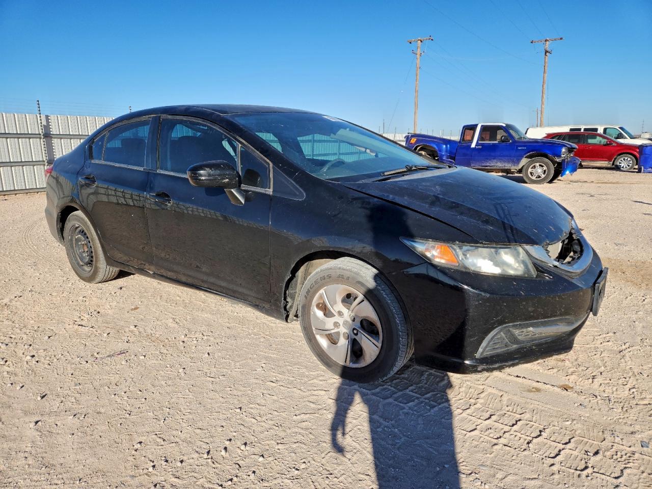 2014 HONDA CIVIC LX photo 4